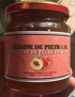 Mängden socker i Confiture de peche de vigne