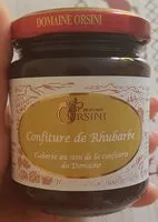 Mängden socker i Confiture de Rhubarbe
