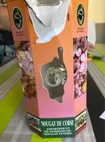 Mängden socker i Nougat de corse