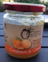 Mängden socker i Confiture de clementine