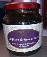 Mängden socker i confiture de figues et noix