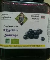 Mängden socker i Confiture Myrtilles sauvages