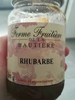 Mängden socker i Confiture de rhubarbe