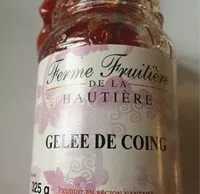 Mängden socker i Gelee de coing