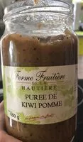 Mängden socker i Puree de pomme kiwi