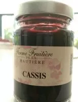 Mängden socker i Confiture cassis