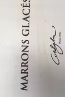 Mängden socker i Marrons glaces