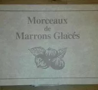 Mängden socker i Morceaux de marrons glacés