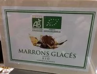 Mängden socker i Marrons glacés bio