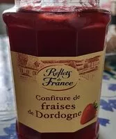 Mängden socker i Confiture fraise