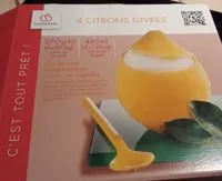 Mängden socker i 4 citrons givrés