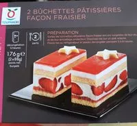Mängden socker i Bûchettes Pâtissières Façon Fraisier