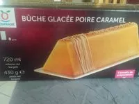 Mängden socker i Bûche glacée poire caramel