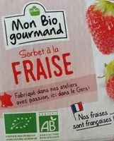 Mängden socker i Sorbet à la fraise