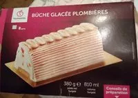 Mängden socker i Bûche glacée plombières