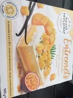 Mängden socker i Entremet fruits exotiques