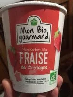 Mängden socker i Sorbet a la fraise
