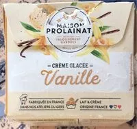 Mängden socker i Crème glacée vanille