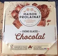 Mängden socker i Crème glacée chocolat