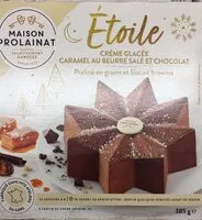 Mängden socker i Etoile - Crème glacée caramel au beurre salé et chocolat