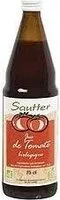 Mängden socker i Jus de tomate bio SAUTTER