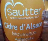 Mängden socker i Cidre Alsace