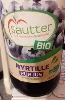 Mängden socker i Myrtilles pur jus sauter bio