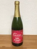 Mängden socker i Cidre d'Alsace
