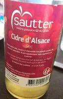 Mängden socker i Cidre sec