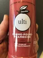 Mängden socker i Smoothie Pomme-Poire-Framboise