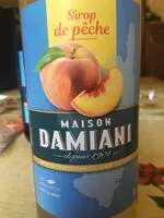 Mängden socker i Sirop de peche