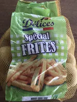 Mängden socker i Pomme de terre Spécial frites