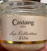 Mängden socker i Les rillettes d'oie