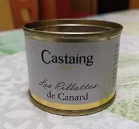 Mängden socker i Les rillettes de canard