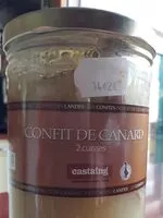 Mängden socker i Confit de canard