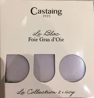 Mängden socker i Castaing bloc foie gras d'oie