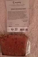 Mängden socker i Terrine de foies de volailles confits