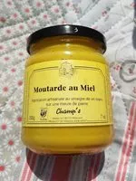 Mängden socker i Moutarde au miel