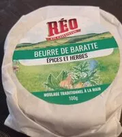 Mängden socker i Beurre de baratte