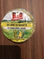 Mängden socker i Beurre de Baratte