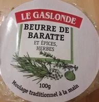 Mängden socker i Beurre de baratte et épices, herbes