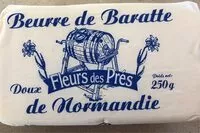 Mängden socker i Beurre de baratte