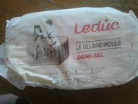 Mängden socker i Leduc beurre moulé demi sel