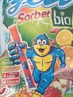 Mängden socker i Yeti sorbet bio