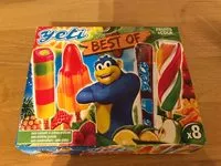 Mängden socker i Yeti,best of