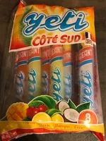 Mängden socker i Sucettes rafraichissantes