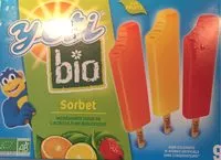 Mängden socker i Sorbet bio