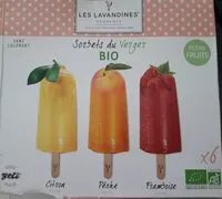 Mängden socker i Sorbet du verger bio