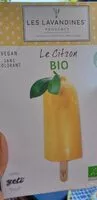 Mängden socker i Les Lavandines Provence - Sorbet plein fruit au citron bio
