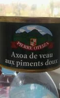 Mängden socker i AXOA DE VEAU AUX PIMENTS DOUX